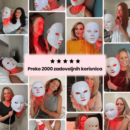 DermaLux – LED maska sa 7 svetlosnih terapija